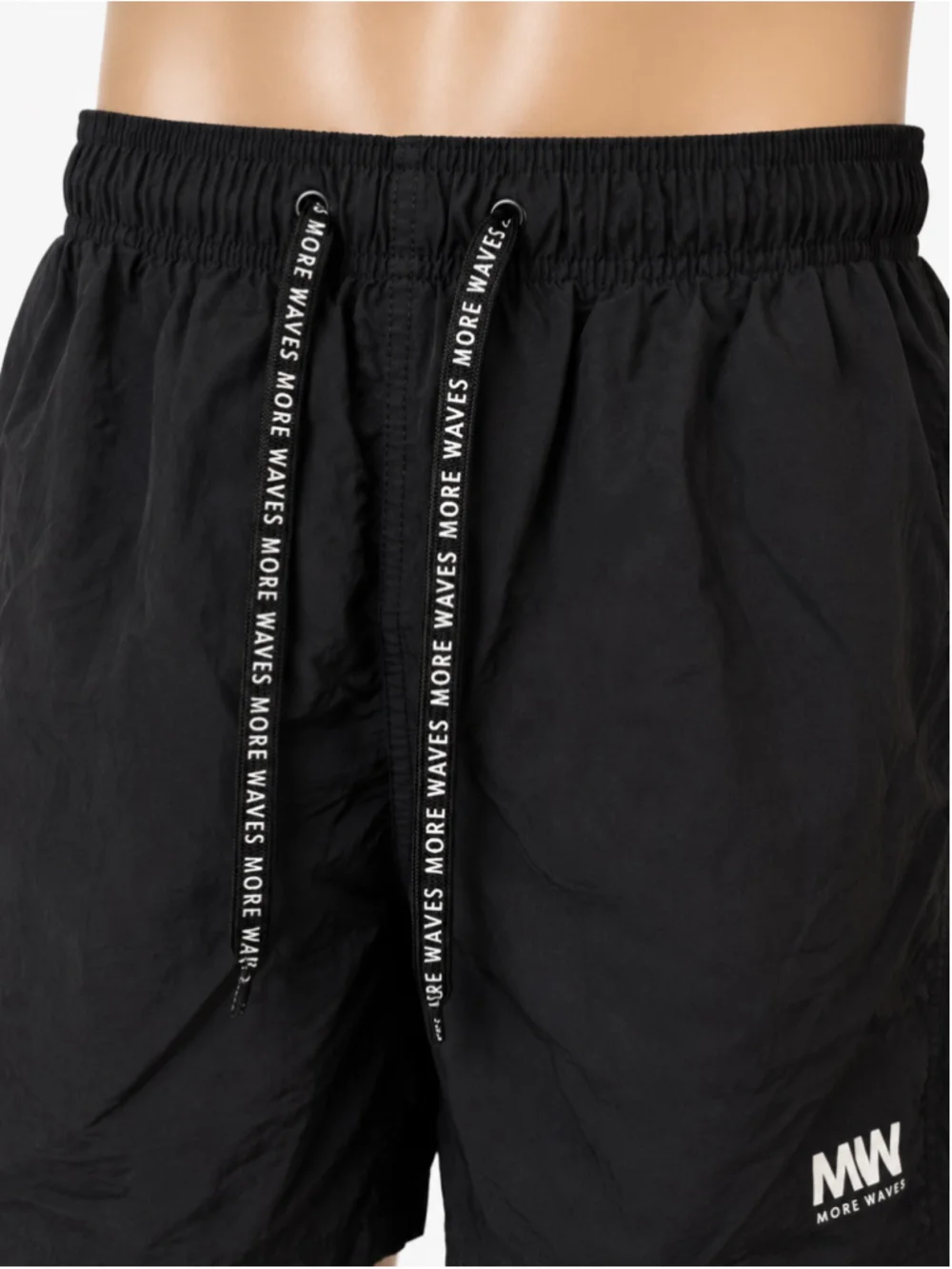 H&M Men’s Black “More Waves” Swim Shorts – Size M
